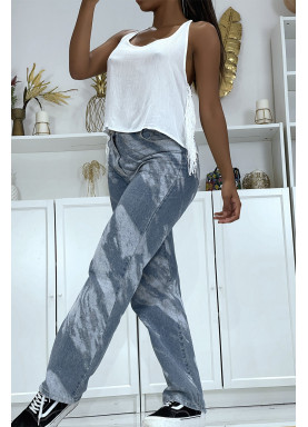 Débardeur dos nus à franches sur les côtés. MC-8102 - 3