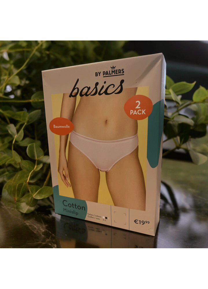 Pack de 2 Culottes By PALMERS en Cotton rose 