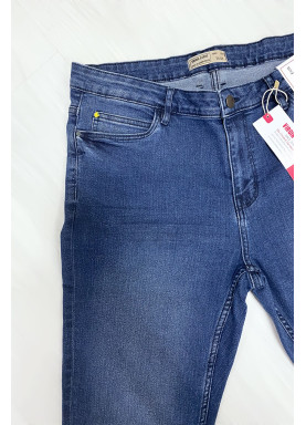 Jeans bleu grande taille très extensible - 4
